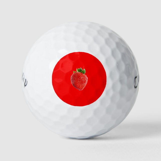 Summer Strawberry Golfball (Vorderseite)