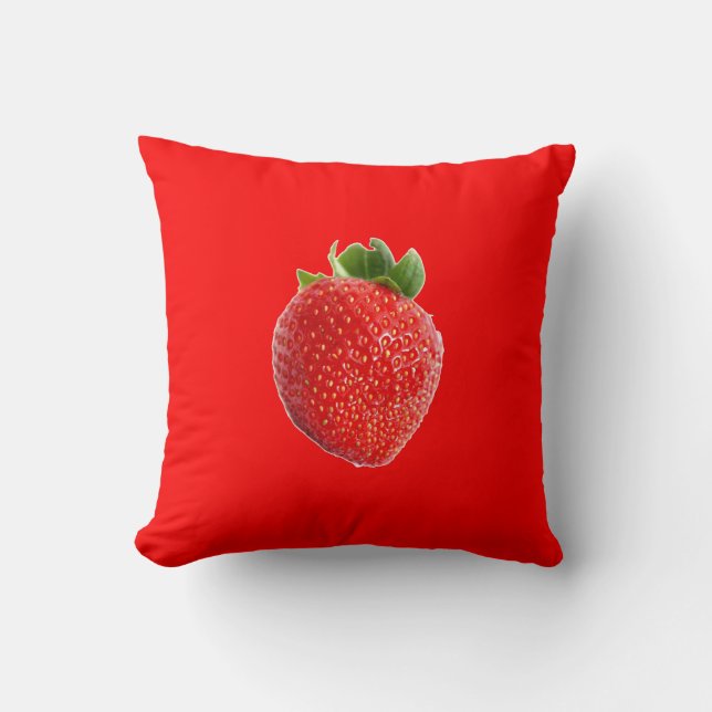 Summer Strawberry Kissen (Vorderseite)