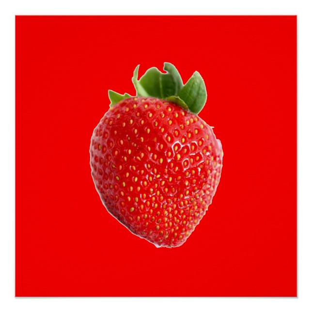 Summer Strawberry Poster (Vorderseite)