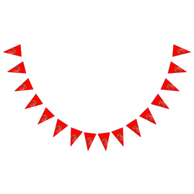 Summer Strawberry Wimpelkette (Alle)