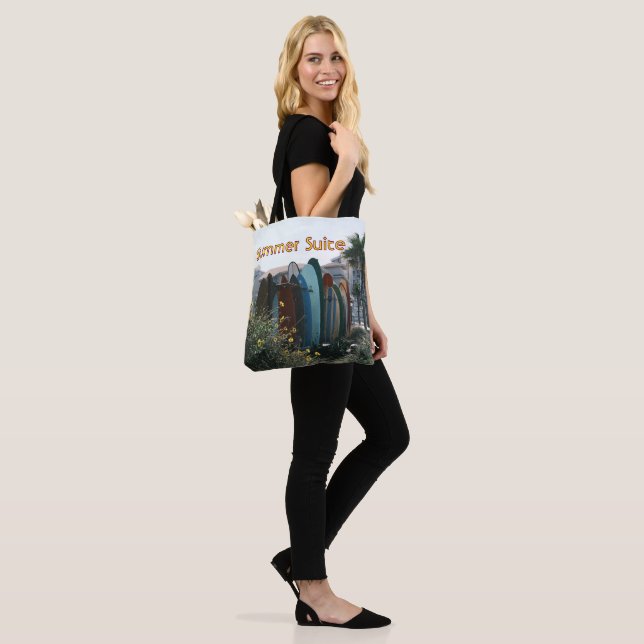 Summer Suite Surfboards & Palmen Tasche (Am Model)