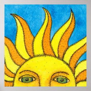 Summer Sun Poster