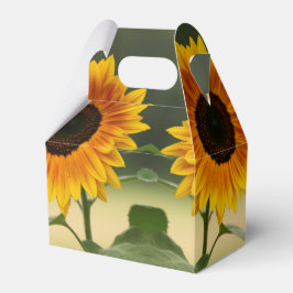 Summer Sunflower Bio Gefallen Box Geschenkschachtel