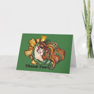 Summer Sunflower Goddess Kunstwerk Goddesses Desig Karte
