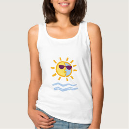 Summer Sunrise Panzerspitze T-Shirt