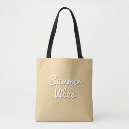 Summer Sunset Customizable Shadow Script Tasche