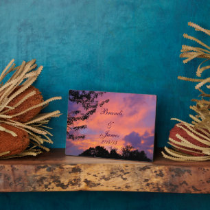 Summer Sunset Romance Akryllisches Foto *Personali Fotoplatte