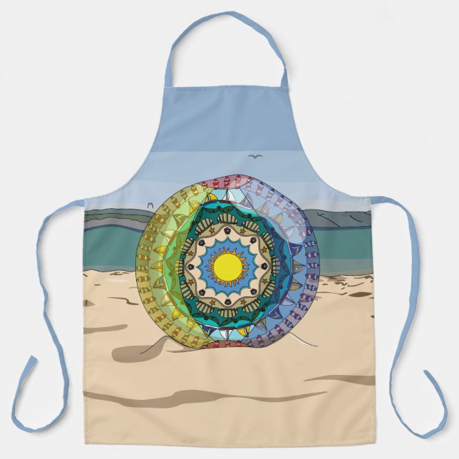 Summer Sunshine All-over Print Schürze (Vorderseite)