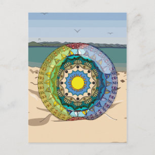 Summer Sunshine Postcard Postkarte