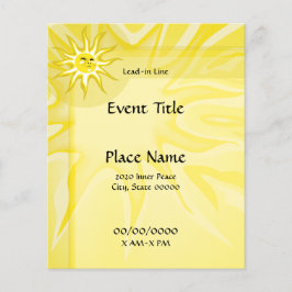 Summer Sunshine Small Event Flyer