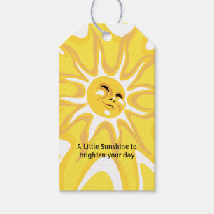 Summer Sunshine Wertschätzung Vielen Dank Tag Geschenkanhänger