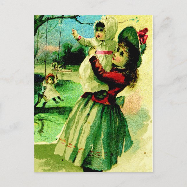 "Summer Swing" Postkarte (Vorderseite)