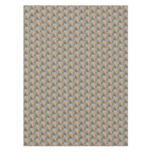 Summer Tapestry Blume auf Sky Blue Tablecloth
