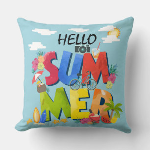 Summer Throw Kissen
