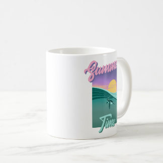 Summer-Time-Motiv Kaffeetasse