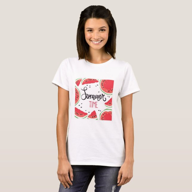 Summer Time Watermelon T-Shirt (Vorne ganz)
