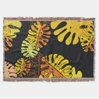 Summer Tropical Blätter Vintages Design Decke