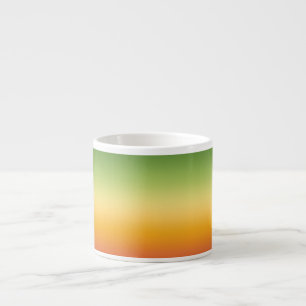Summer Tropical Gradient Orange Lemon Limon Ombre Espressotasse