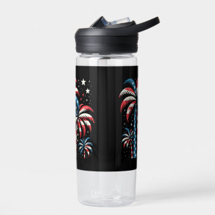 Summer USA Flag 4. Juli Trinkflasche