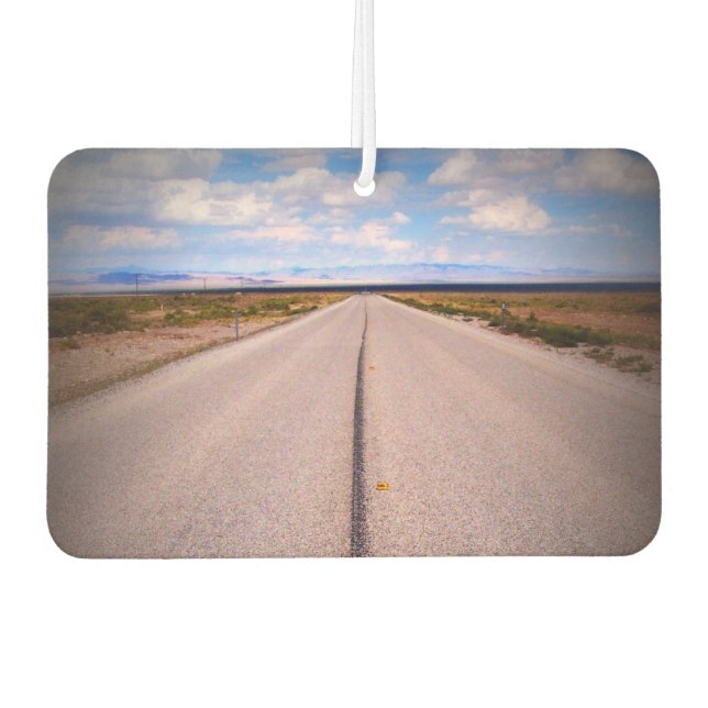Summer Vacacation Road Trip Landschaft Fotos Autolufterfrischer (Vorderseite)