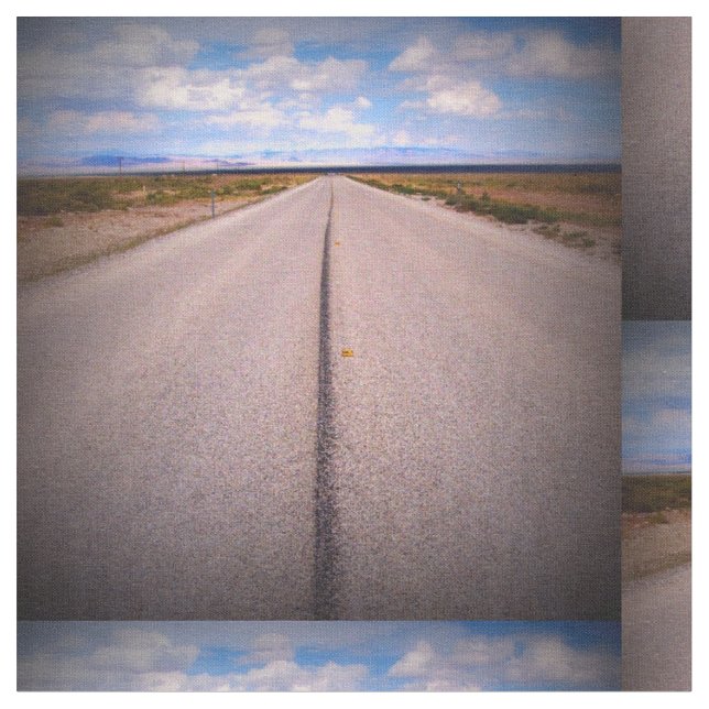 Summer Vacacation Road Trip Square Foto Stoff (Nahaufnahme)