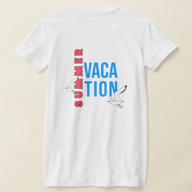Summer Vacation for Female T-Shirt (AblageHinten)