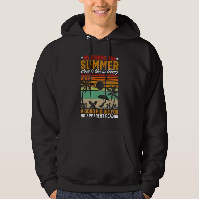 Summer Vacay   Beach Holiday Vacation Quote Summer Hoodie (Vorderseite)