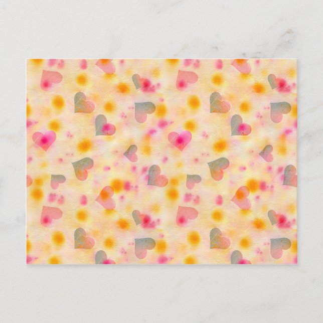 Summer Valentine Feiertagspostkarte (Vorderseite)