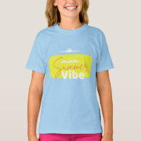 Summer Vibe niedlich blaues Design Sommermode