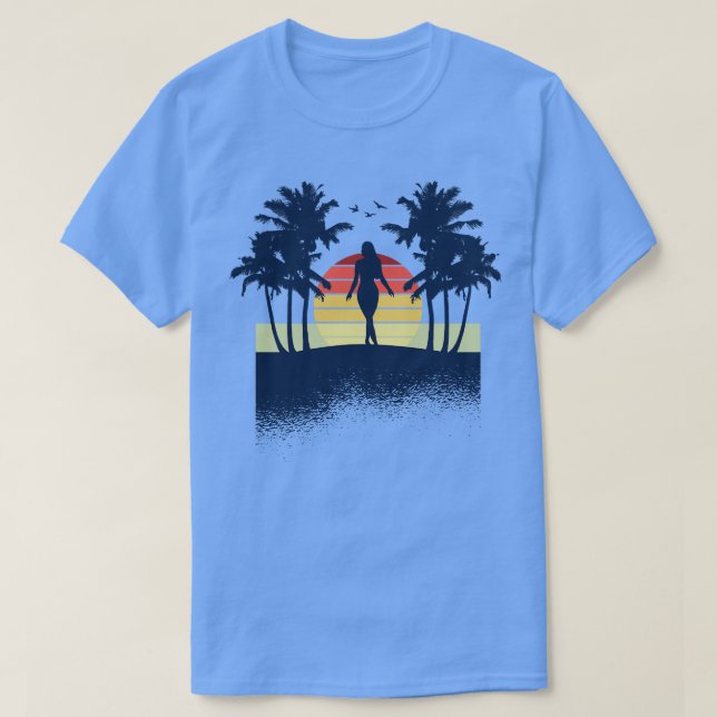 Summer Vibes Beach T-Shirt (Design vorne)