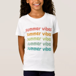 Summer Vibes Beach Urlaub Retro Sommer T-Shirt