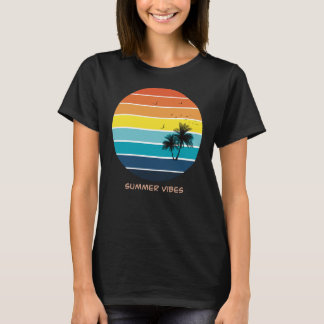Summer vibes Beach vibes Frauen T-Shirt