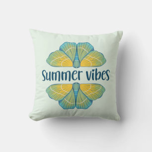 Summer Vibes Butterfly Kissen