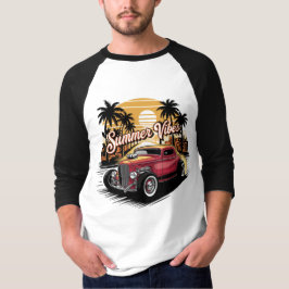 Summer Vibes Classic Car T-Shirt