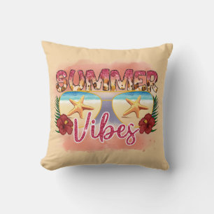 Summer Vibes   Design der Sonnenbrillen an der Küs Kissen
