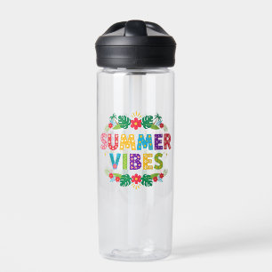 Summer Vibes Floral Design-54504 Hoodie Trinkflasche