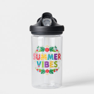 Summer Vibes Floral Design-54504 Hoodie Trinkflasche