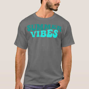 Summer Vibes Fun Summer Beach Sand Surf Zitat T-Shirt