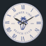 Summer Vibes Große Wanduhr<br><div class="desc">🖤</div>