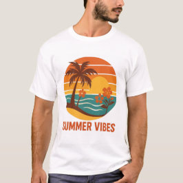 Summer Vibes - Helles, tropisches und lustiges Des T-Shirt