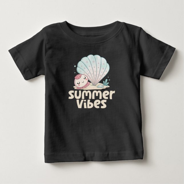 Summer Vibes Kids Baby T-shirt (Vorderseite)