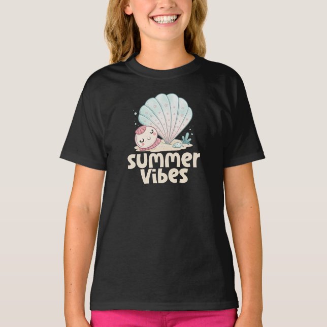 Summer Vibes Kids T-Shirt (Vorderseite)