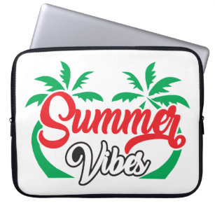 Summer Vibes Laptop Ärmel Laptopschutzhülle