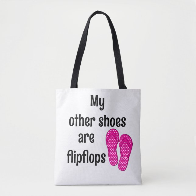 Summer Vibes - Meine anderen Schuhe sind Flipflops Tasche (Vorderseite)