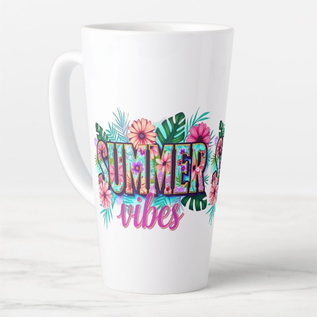 Summer Vibes Milchtasse (Linke Ecke)