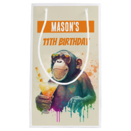 Summer vibes Monkey - Geburtstag Kleine Geschenktüte