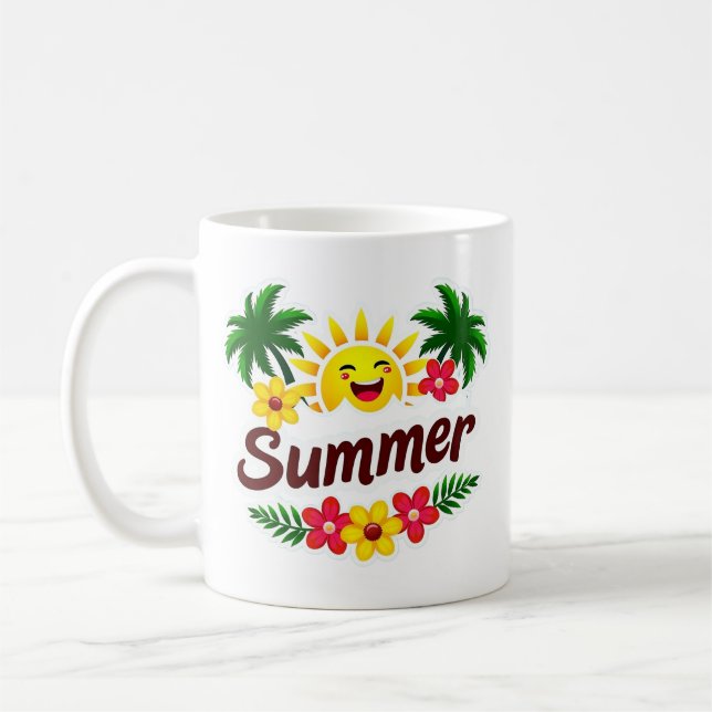 Summer Vibes Mug Kaffeetasse (Links)