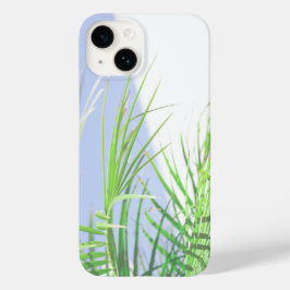 Summer Vibes Palm Tree Blätter Blassgrüne Pastel Case-Mate iPhone 14 Hülle