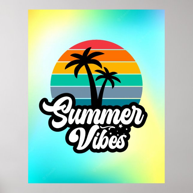 Summer Vibes Paradise-32922 Poster (Vorne)