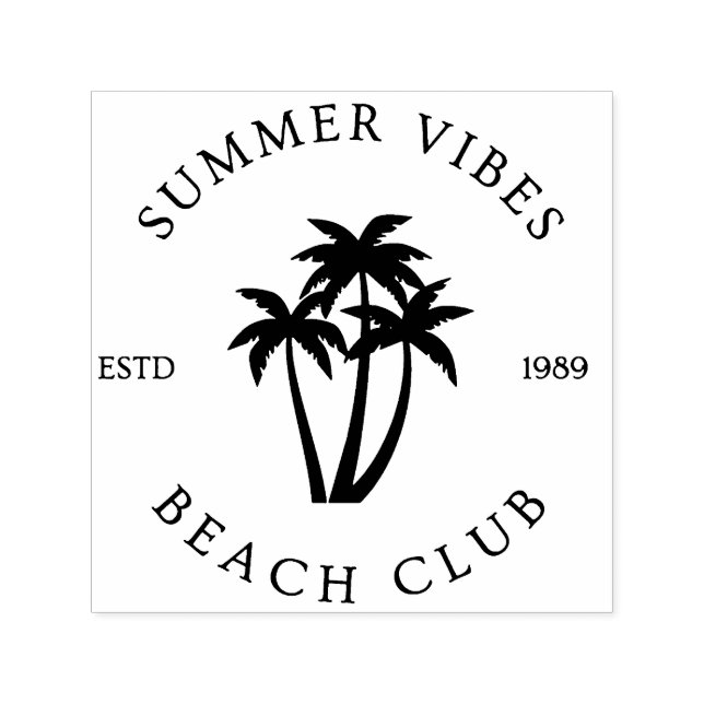 Summer Vibes Permastempel (Design)